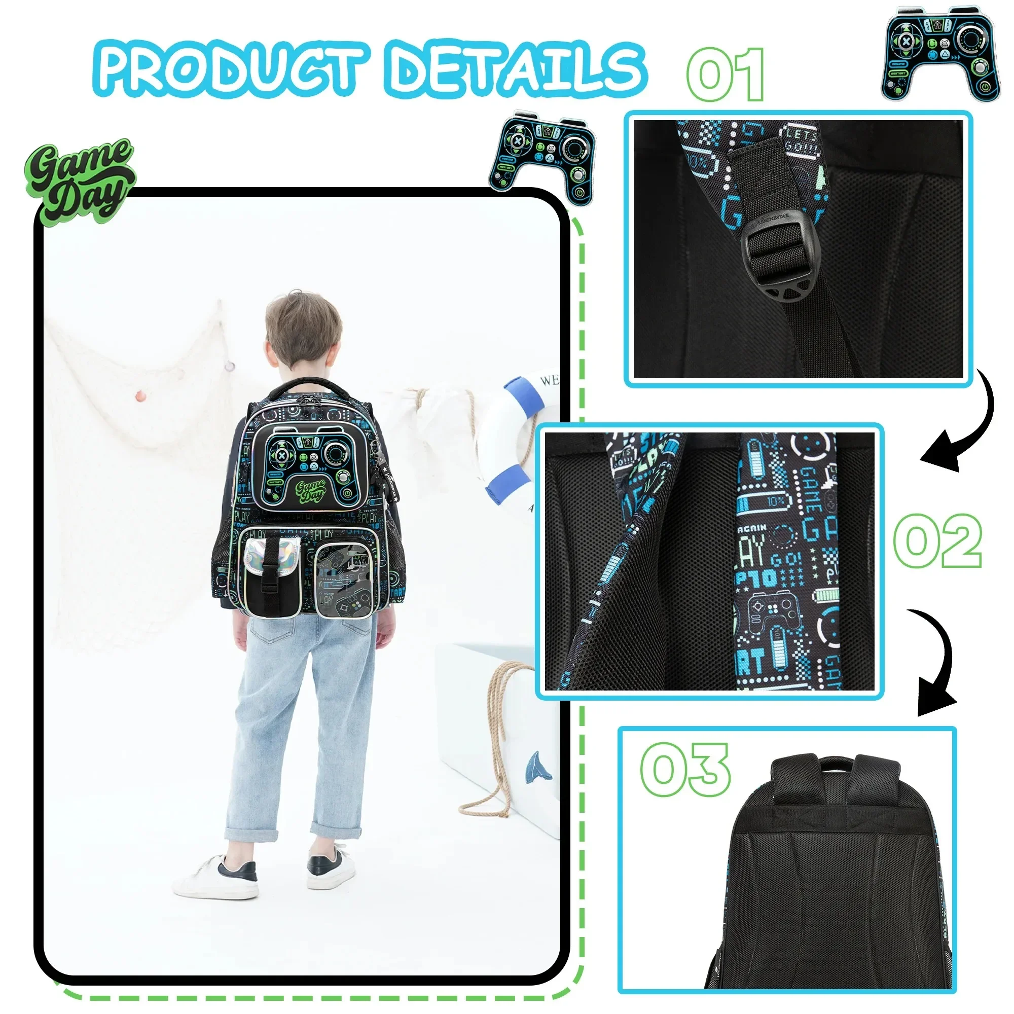 School Bags for Primary Children 3 in 1 School Bag Child with Lunch Bag Kids Book Bag for Boys Girls Kawaii Backpack