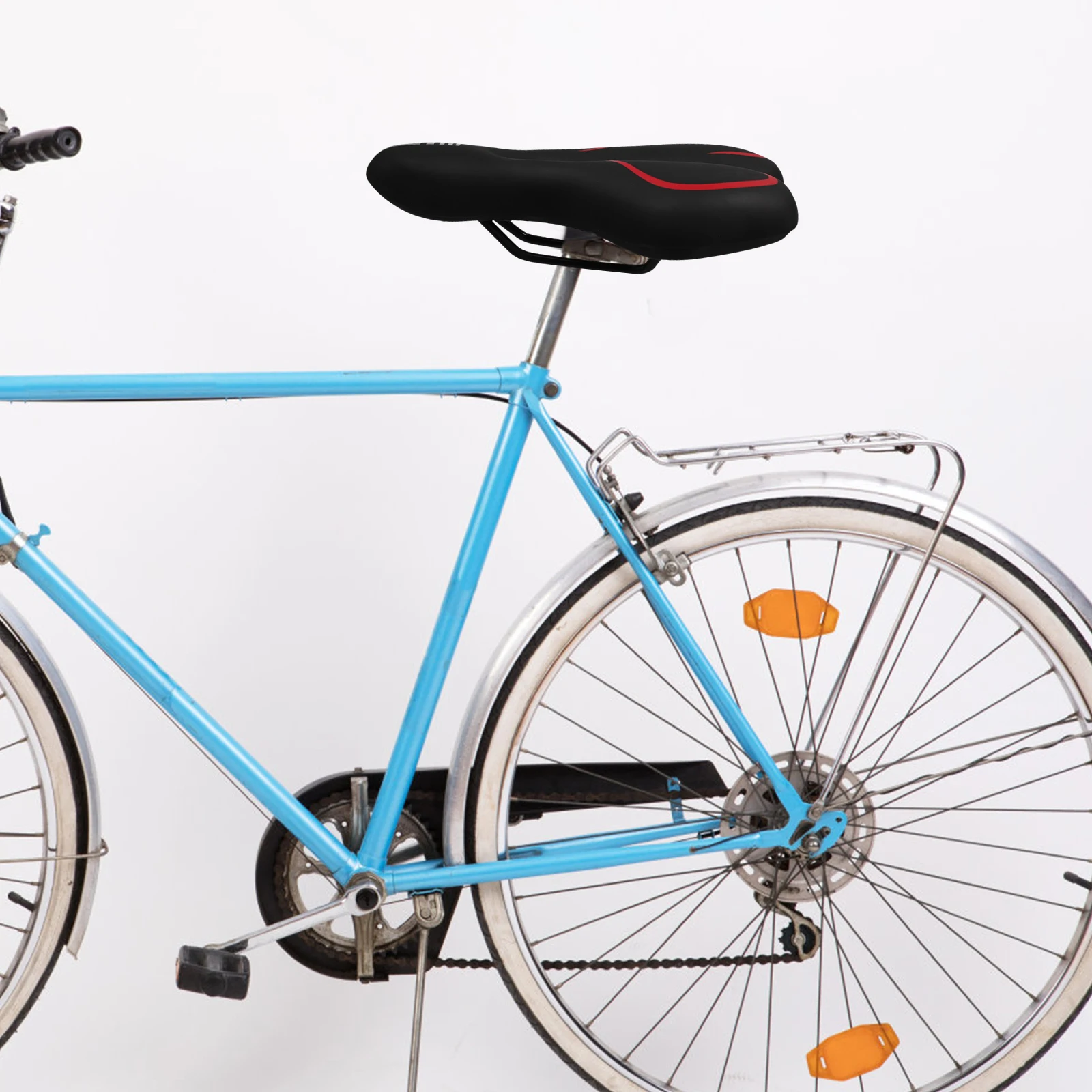 

Thickened Comfortable Bike Saddle Cushion For Road Mountain Cycling Ergonomic Seat Pad Wide Rear Saddle For Women Lightweight