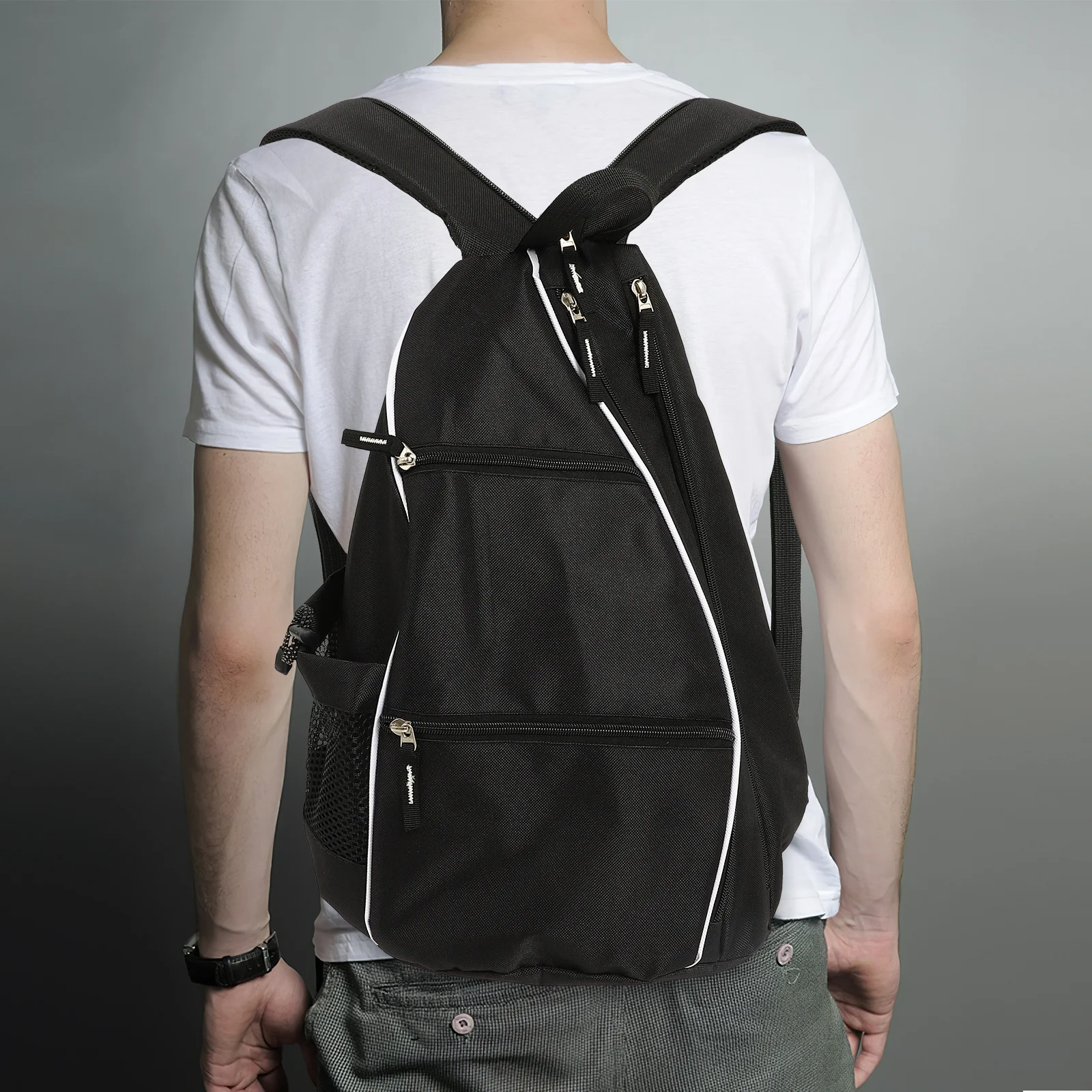 

Pickleball Paddle Bag Compact Reusable Racket Protective Backpack for Easy Carry and Scratch Protection Ideal for Sports