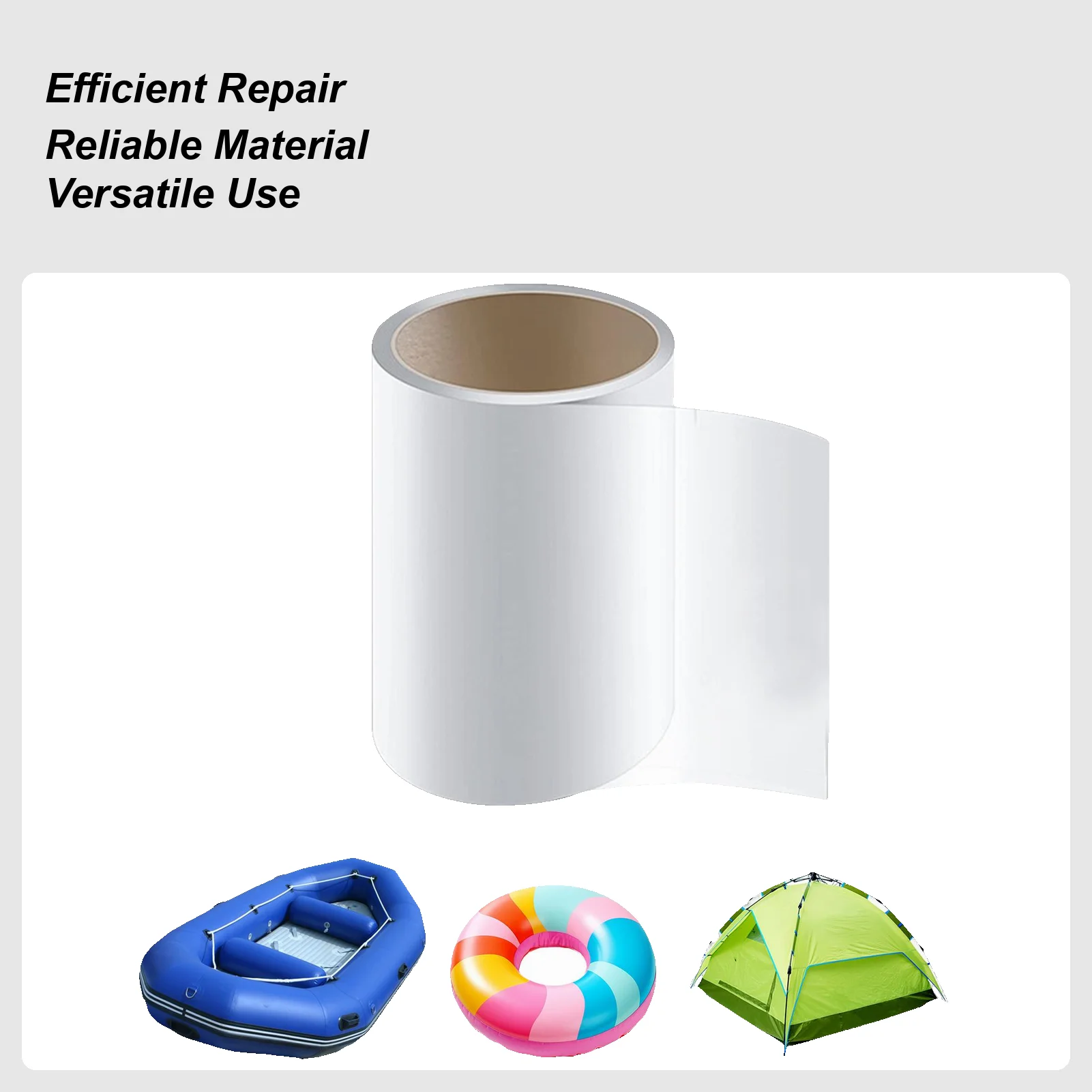 

1M Roll 7CM TPU Pool Repair Patch Kit Multifunctional Waterproof Inflatable Patch Repair Kit For Air Mattress Swimming Pool