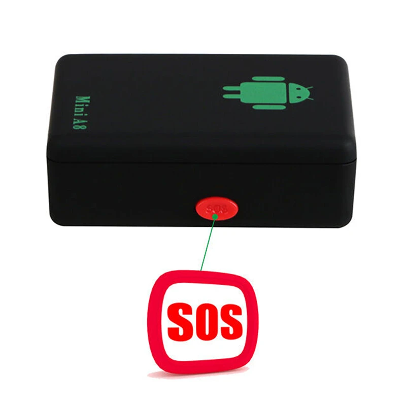 A8 Mini Car GPS Tracker Global Locator Real Time Car Kids Pet Tracker GSM/GPRS/GPS Anti-loss Vehicle Positioner Tracking Device