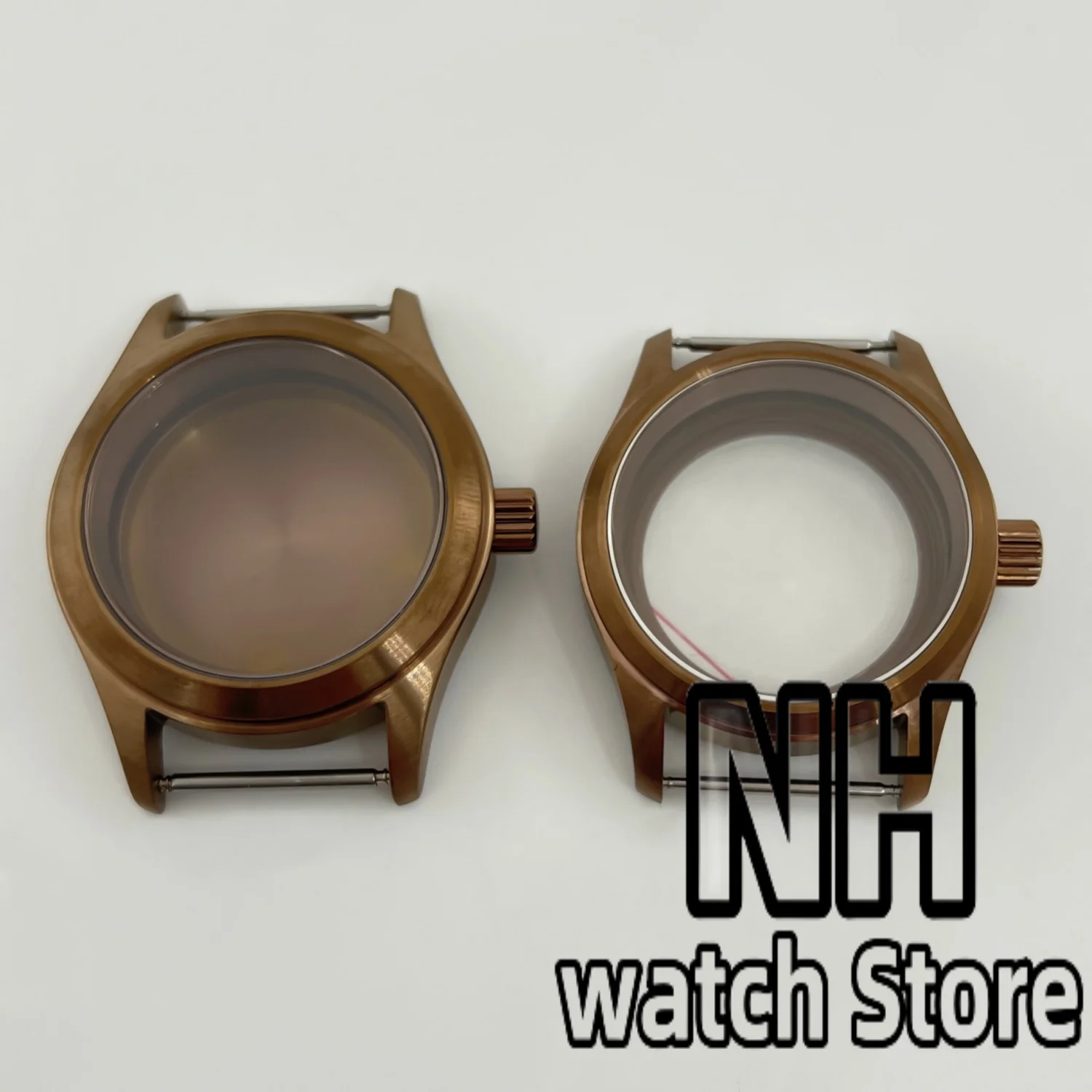 

Корпус часов NH 36MM/39MM Pilot Brass для механизмов NH34, NH35, NH36, NH38, NH70, ETA2824, PT5000, с матовым сапфировым стеклом и куполообразным дизайном.