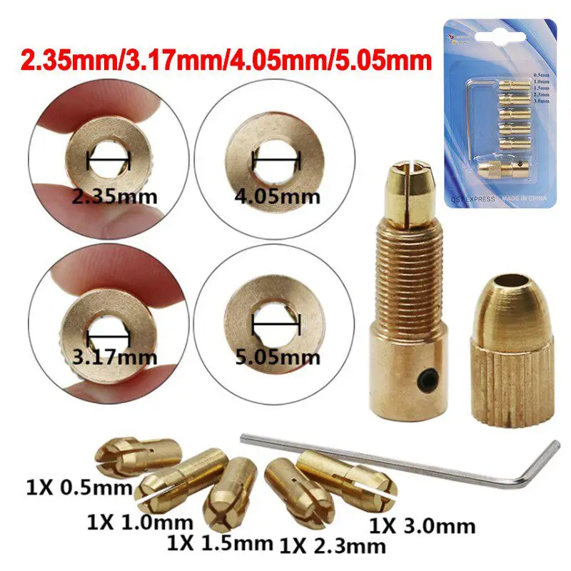 Drill chuck, micro electric drill, electric mill, engraving pen, chuck, small electric drill, various copper chucks, drill clip