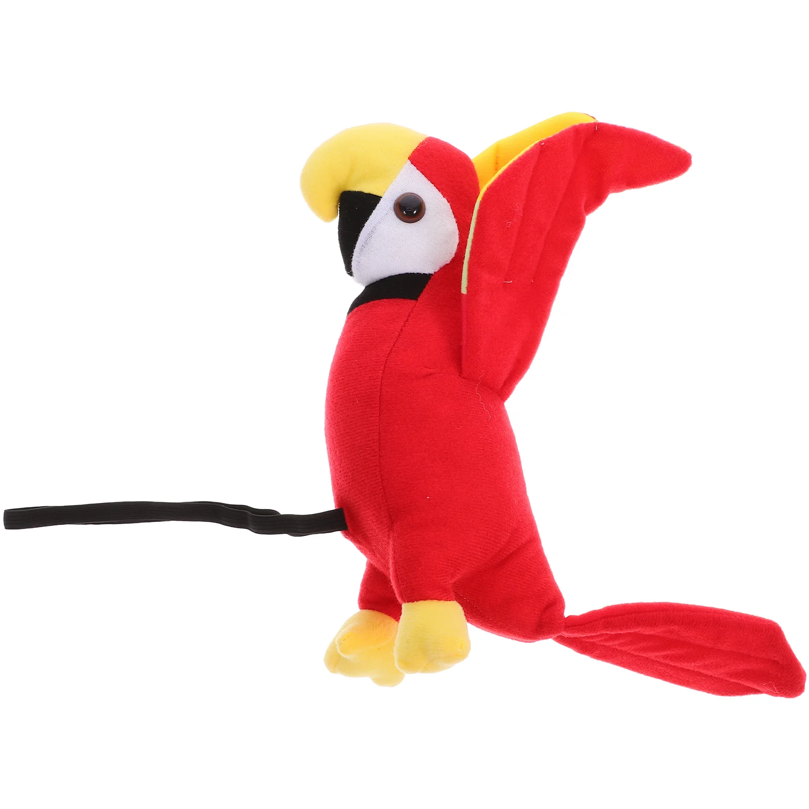 Pirate Parrot Ornament Stuffed Artificial Models Duck Costume Shoulder Rest Accessories Plush Child