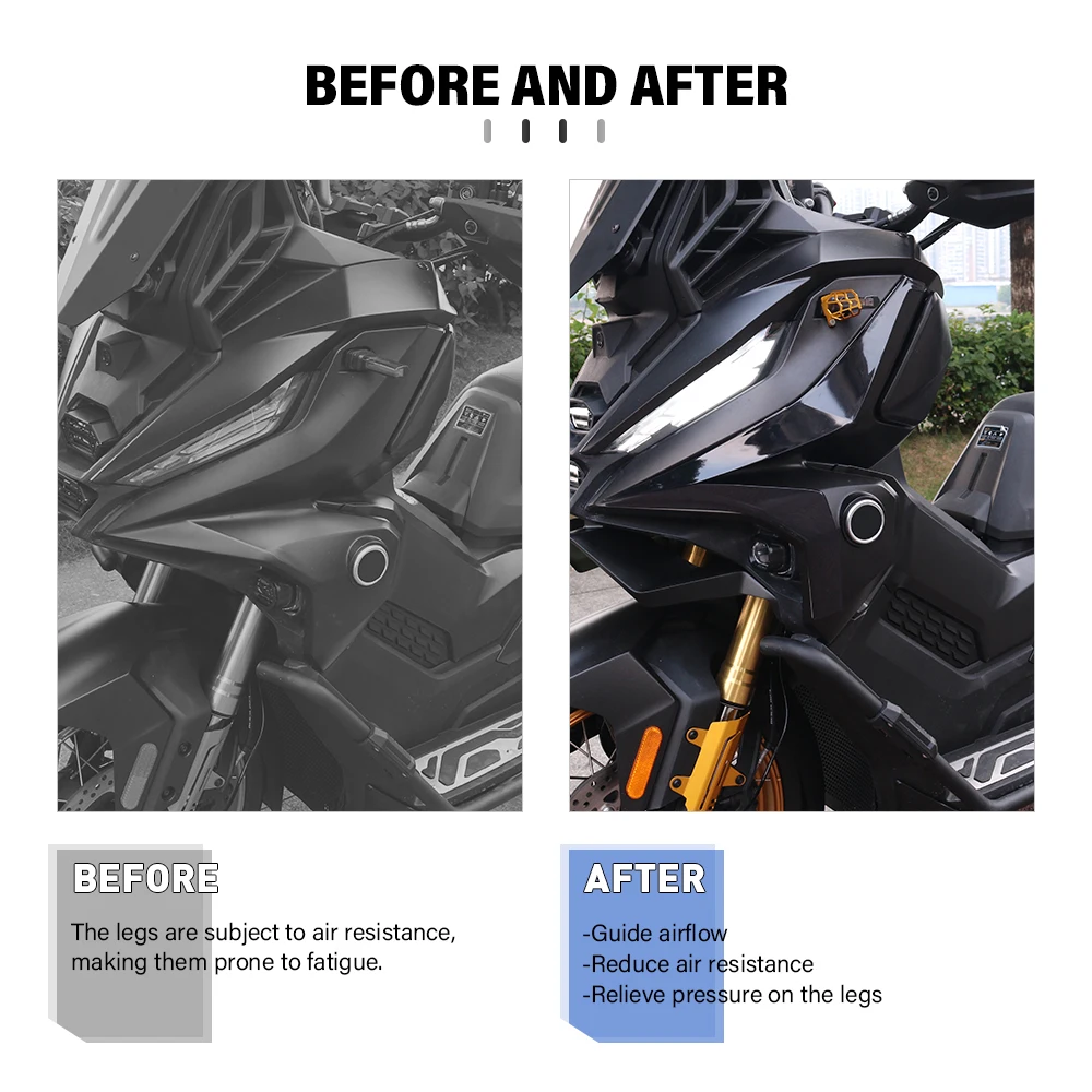 For Voge SR450X SR 450X SR450 X 2026- Motorcycle Accessories Air Deflector Windshield Leg Wind Deflector Side Spoiler