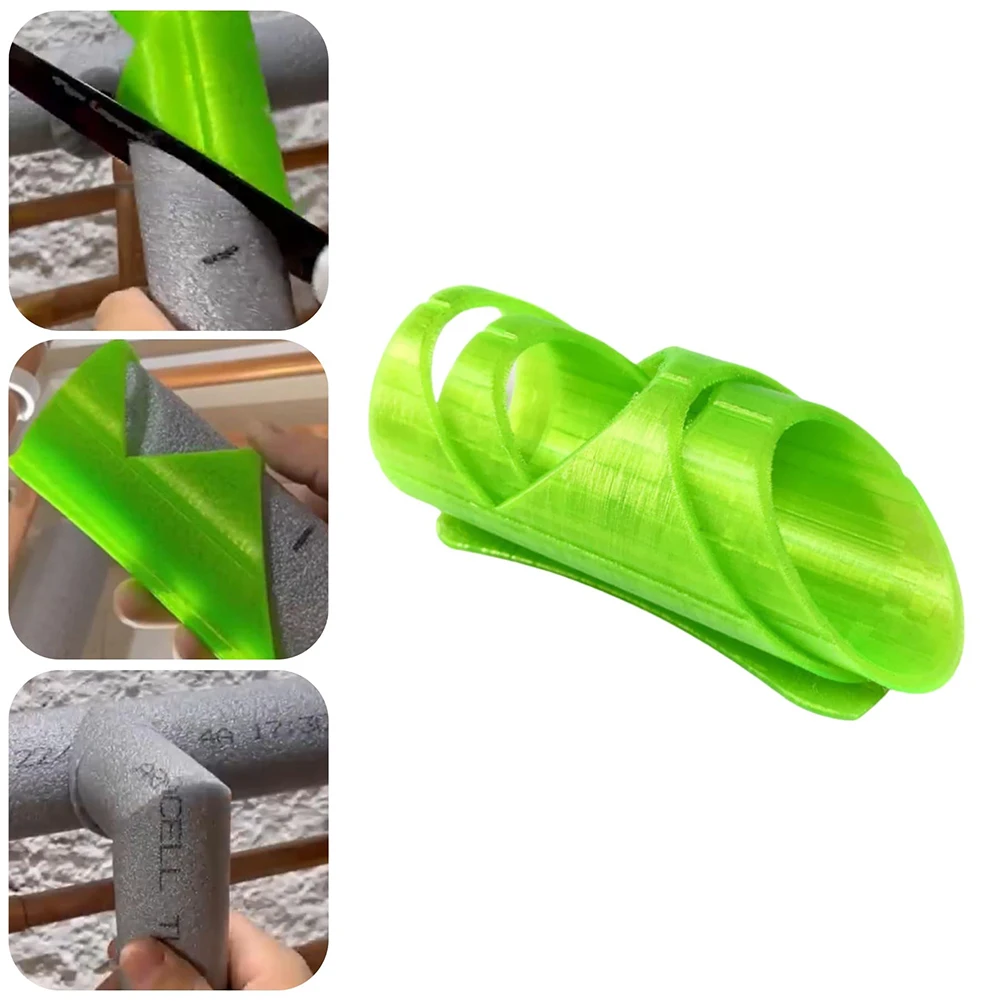 3pcs Foam Pipe Cutter Tool Three-Tube Insulation Cutting Fixture Foam Pipe Cutting Guide Foam Pipe Insulation Cutting Guide Tool