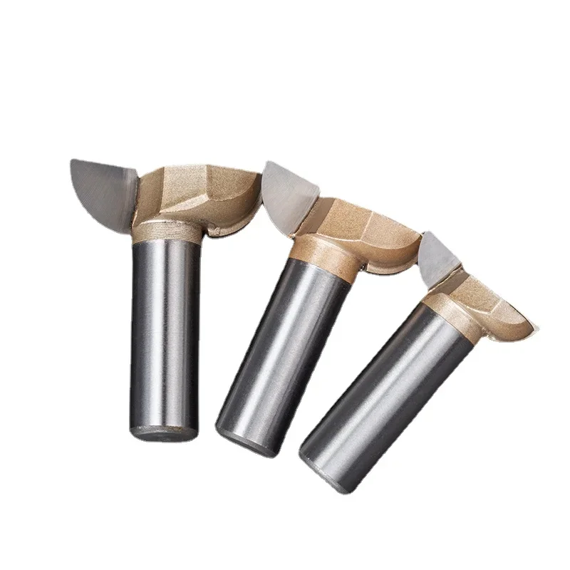 

1 шт. 1/4 1/2 дюйма хвостовик гвоздя в форме ручки ящика фреза для прорезывания древесины с прозрачным дном деревообрабатывающие инструменты фрезы