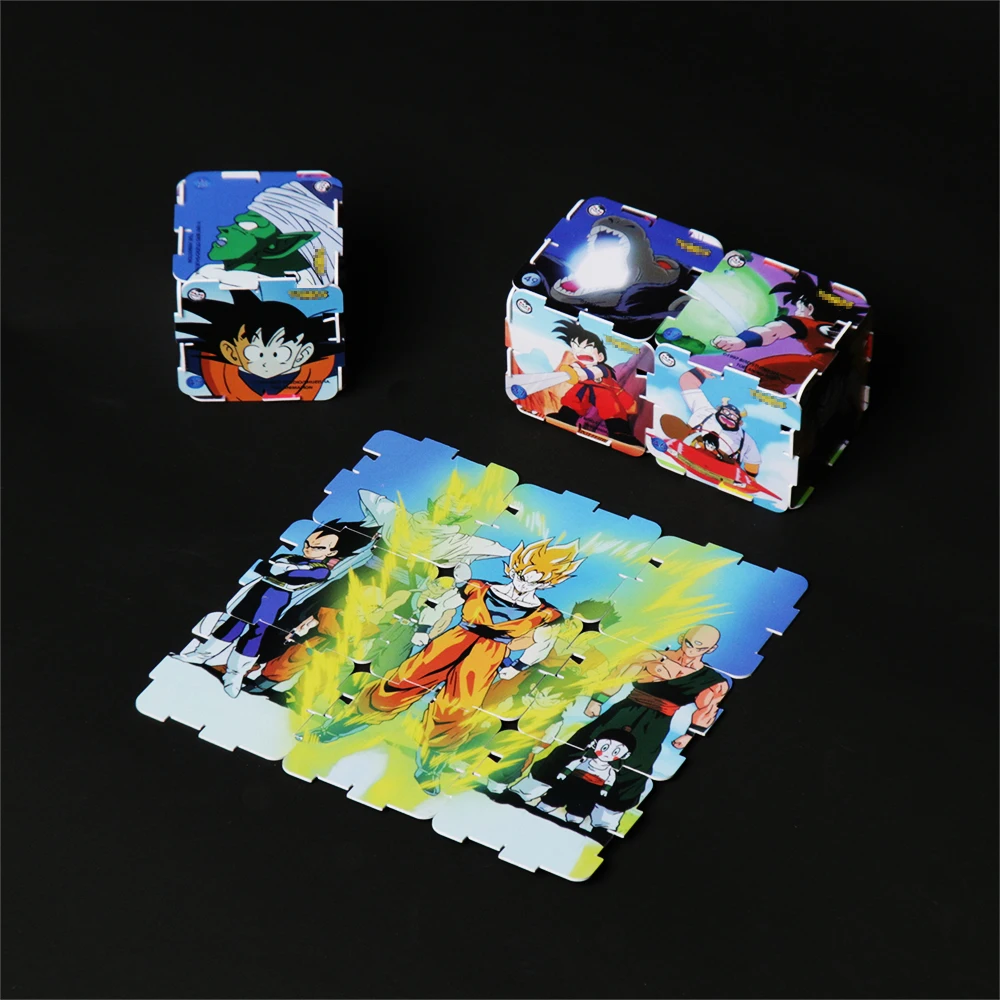 Dragon Ball Z Puzzle Collection Card, Lote De Tazos, FroYokos, Super Saisuperb Game, Catapult Cards, Pogs MilkcapChaps Gifts, 73Pcs