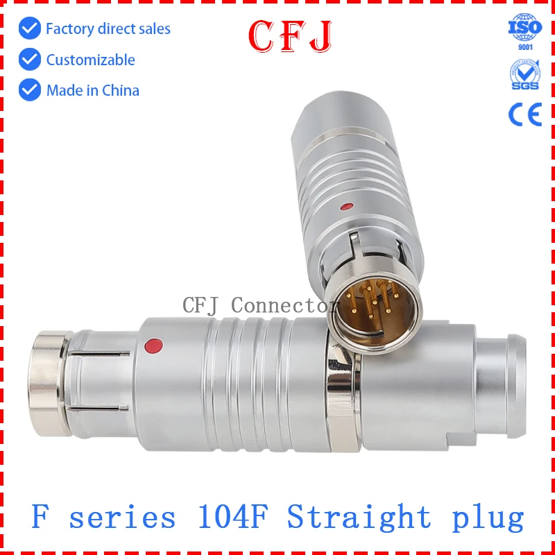

CFJ 104F M12 2 3 4 5 7 8 10 12 14 16 19-контактный водонепроницаемый IP68 двухтактный самоблокирующийся штекерный круглый разъем