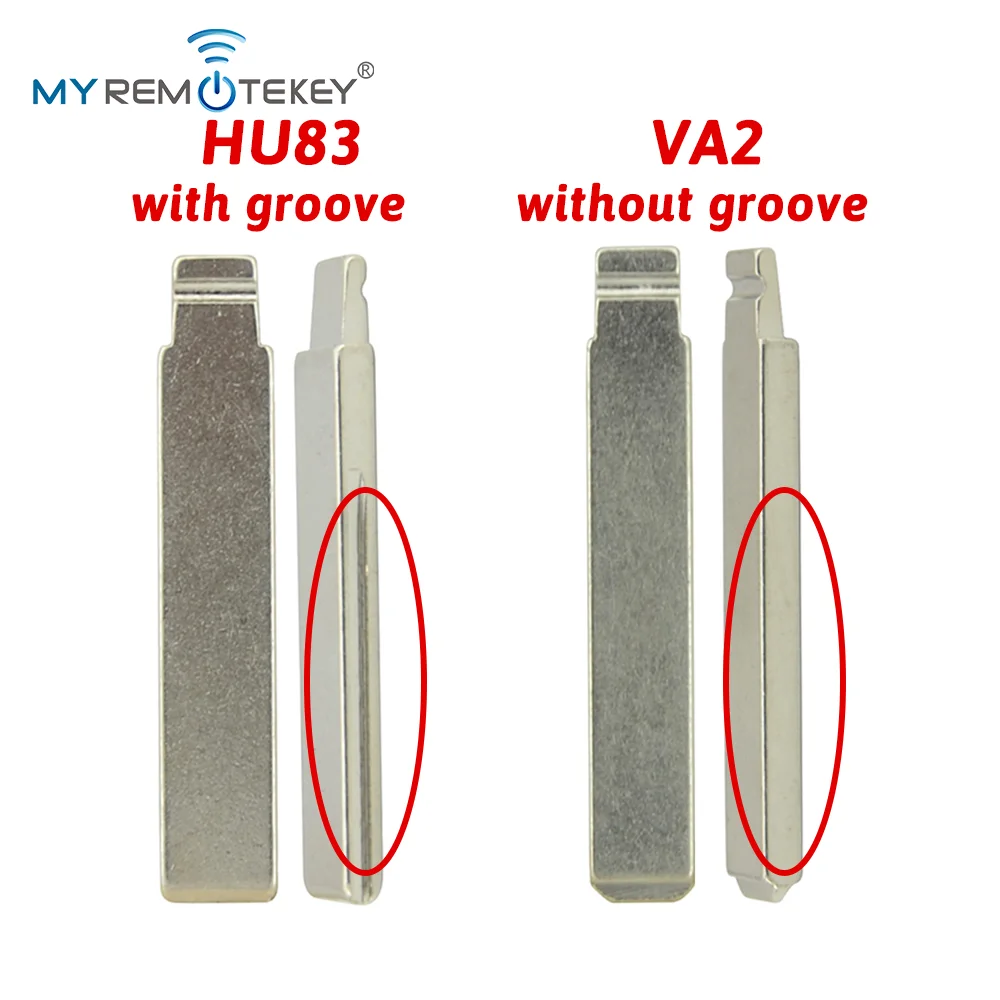 Remtekey Flip key remote 3 button 433Mhz 46 chip or 4A chip HU83/VA2 for Citroen C4 Cactus