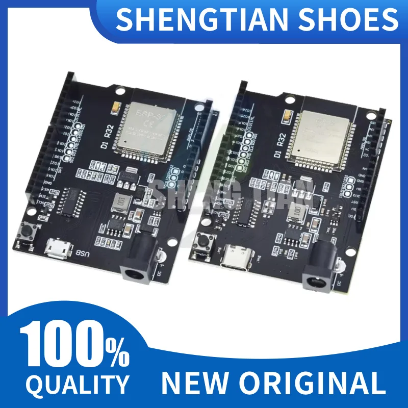 Type-c / MICRO USB ESP32 For Wemos D1 Mini For Arduino UNO R3 D1 R32 WIFI+Bluetooth Development Board CH340 4M Memory