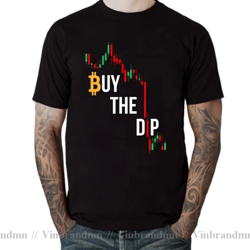 Купить Dip BTFD Биткоин криптовалюты мем футболка винтажная графическая оверсайз О-образный вырез Футболка Лидер продаж Harajuku Мужская Уличная одежда