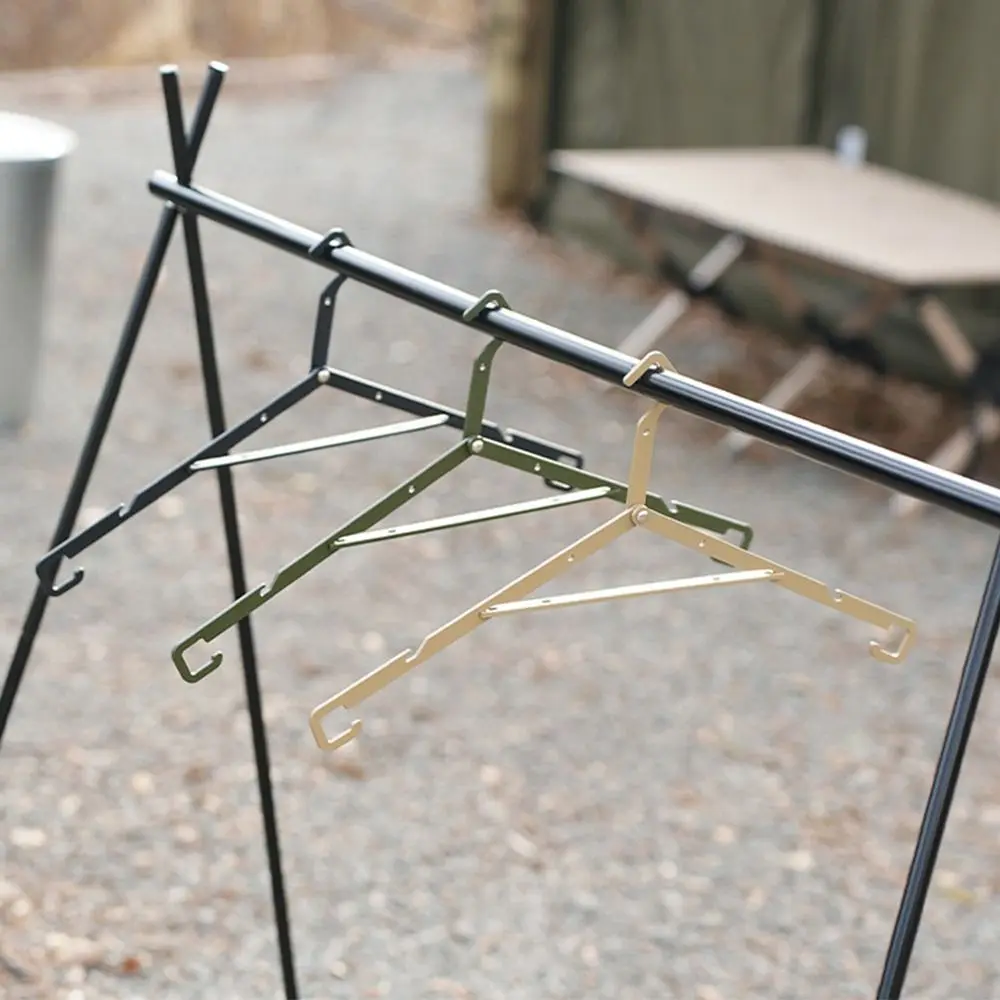 Foldable Folding Clothes Drying Racks Portable Lightweight Adult Clothes Holders Durable Detachable Metal Storage Shelf