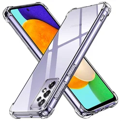 funda transparente suave para A22 A32 A52 A72 4G/5G fundas de telefono Samsung A52s funda antigólpe de silicona carcasa A52 Samsung A72 case A22s Samsung Galaxy A52s funda