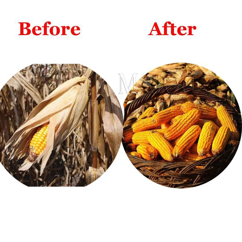 มัลติฟังก์ชั่นข้าวโพดปอกเปลือกกะเทาะข้าวโพด Dehusker เครื่องกําจัดแกลบข้าวโพด