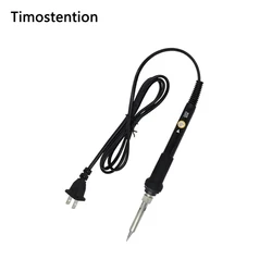 60W Soldering Iron Electric Adjustable Temperature US 110V gun Kit for Household Welding Components Repaire Equipment with Tips