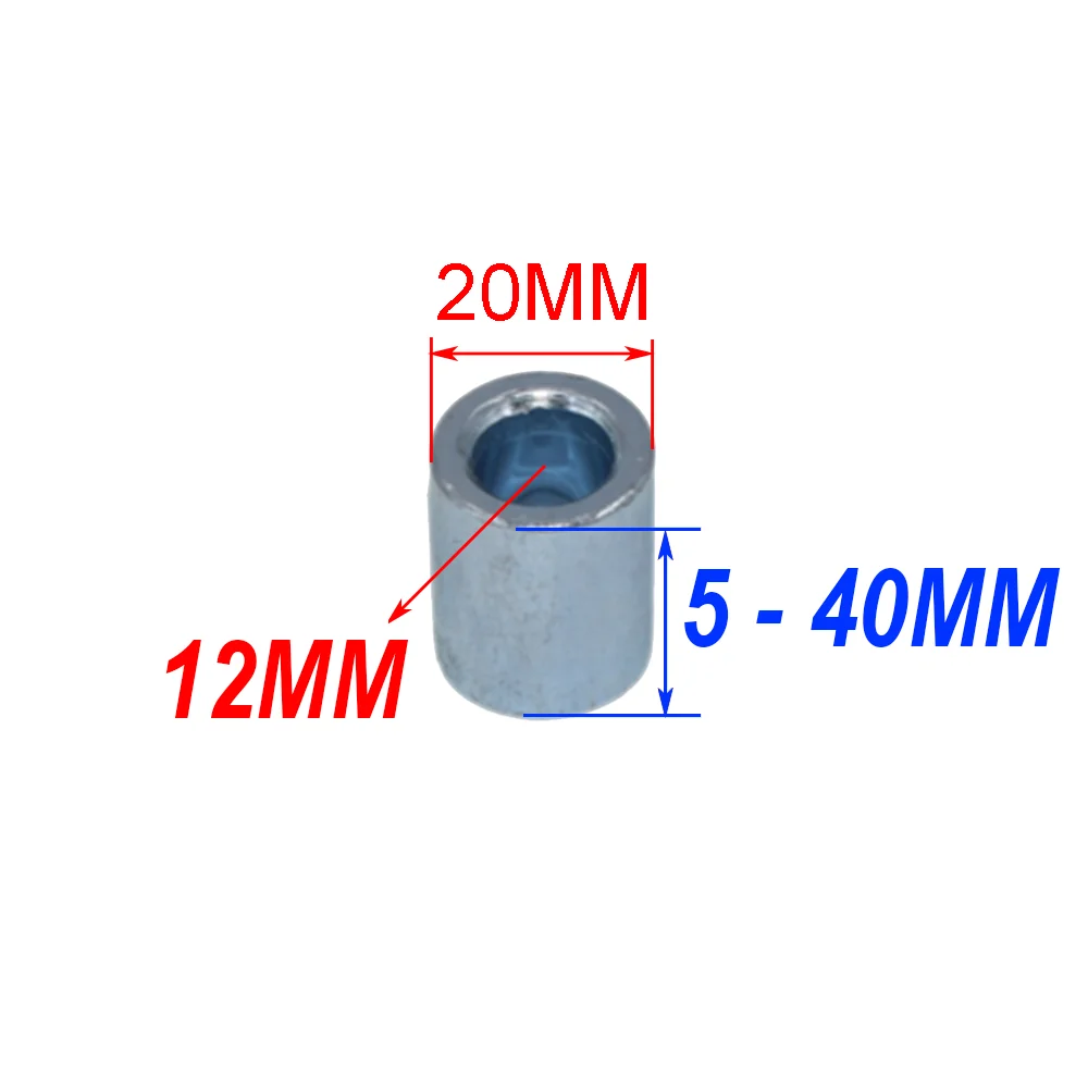 Axle Washer M12 Steel Front Or Rear Wheels Hub Spacers 5mm-40mm Thick For Dirt Pit Bike Motocross Motorcycle