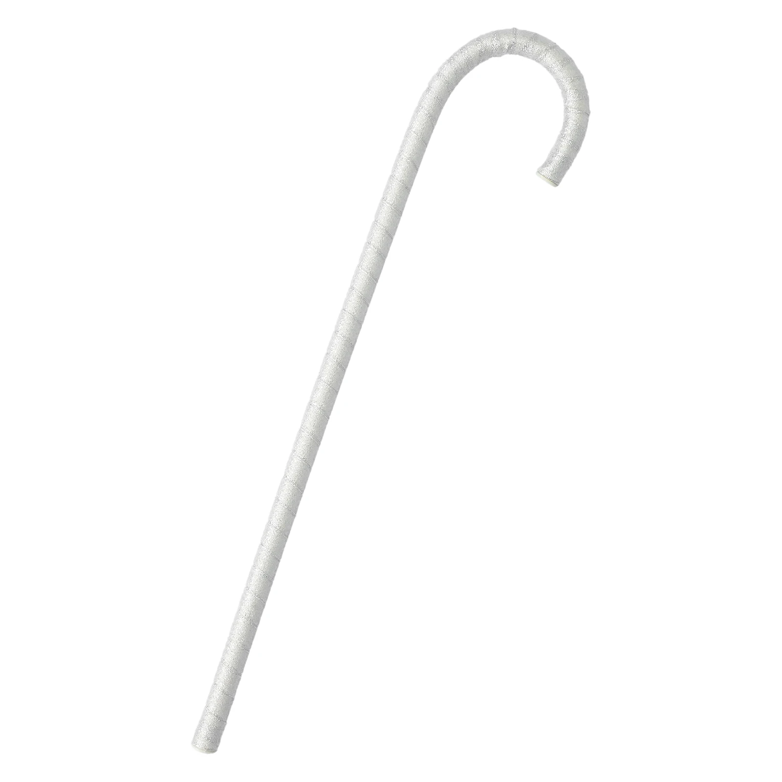 Boys Girls Christmas Performance Cane Crutch 50cm Walking Stick School Show Halloween Carnival Birthday Party Jazz Dance Props