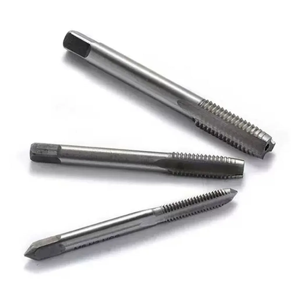 M3 M4 M5 M6 M8 M10 M12 HSS Tapping Machine Thread Metric Plug Tap Drill Bits Hand Tapping Tools Screw Thread Plug Tap Drill