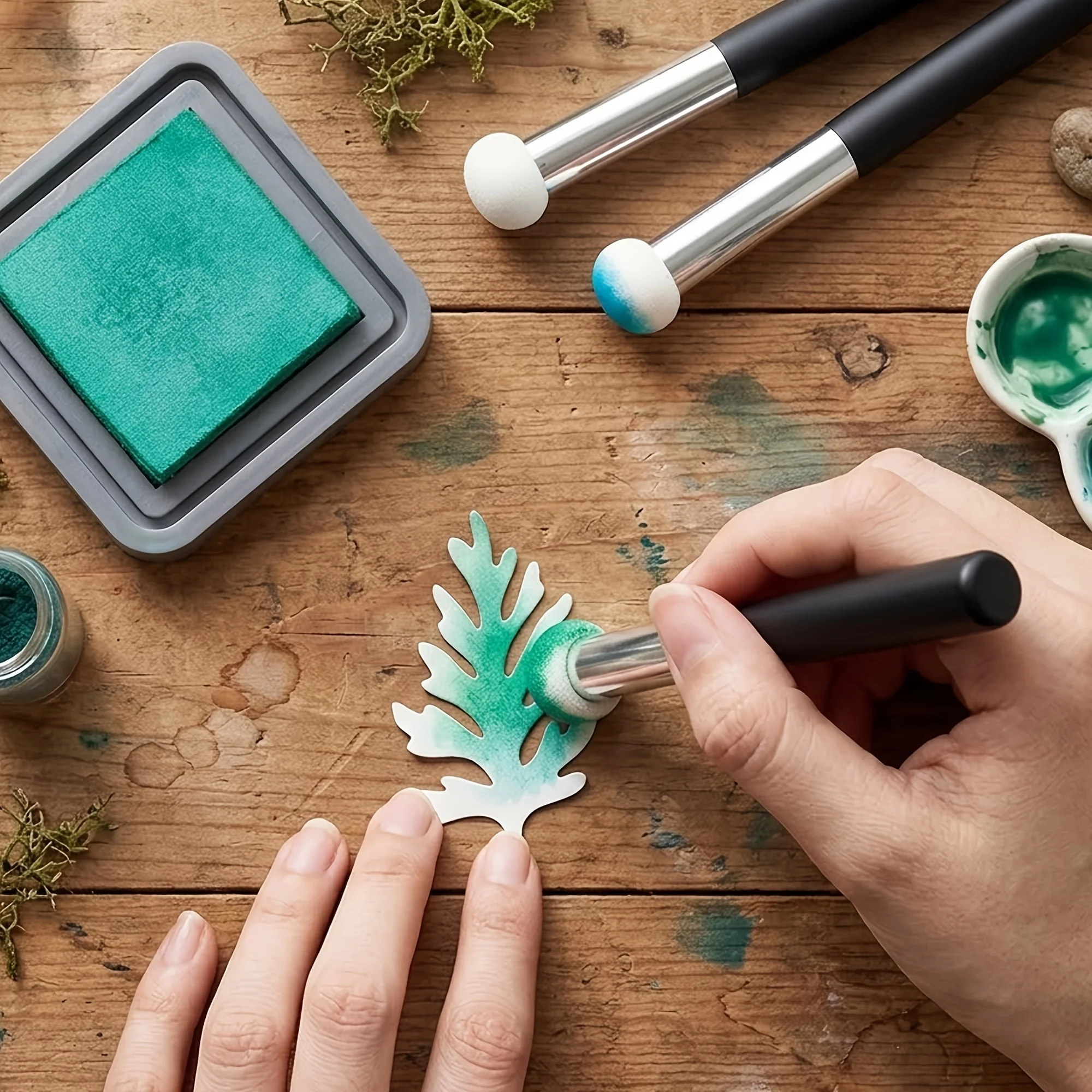 4 قطع من أدوات توزيع الإسفنج،  - مراجعة Art Craft Blend وسعره