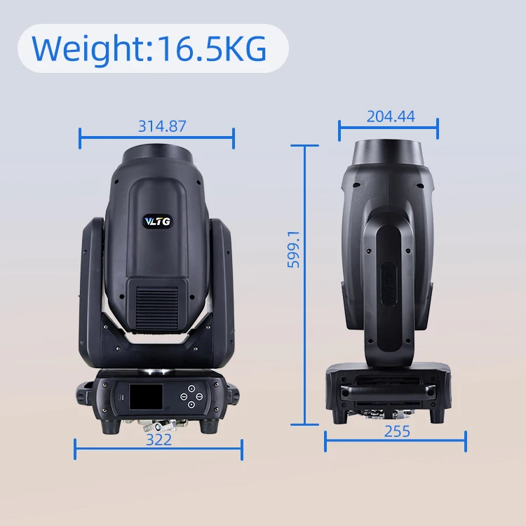 ZXY Competitive Price Stage Effect Dmx Moving Head Light Bar Light Beam380 Spot Beam Wash Lighting