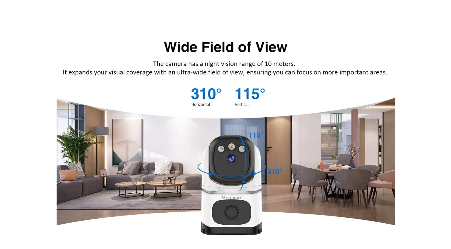 3MP 1296P O-Kam APP Full Color  IP Dome  Camera AI Humanoid Auto Tracking Smoke Alarm Home Security  CCTV Monitor