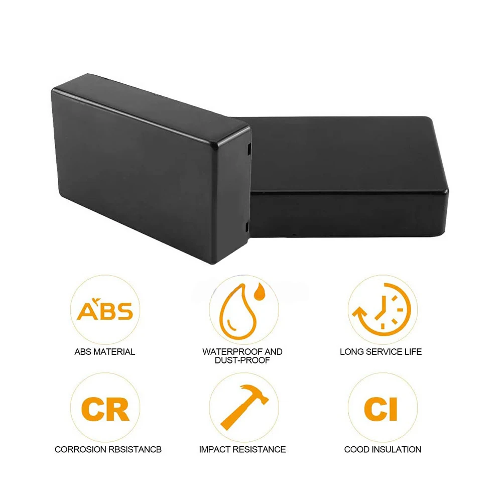 5PCS 100x60x25MM Instrument Industrial Control Box Electronic Instrument Junction Box Plastic Enclosure Instrument Box