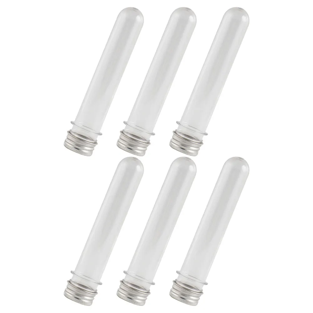 

6pcs Shoelace Storage Tube Transparent PE Plastic Portable ganizer Container For Travel Cable Jewelry Medication