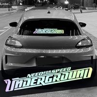 Car Stickers NFS Need For Speed Most Wanted Racing Reflective Decoration For Trunk Bumper Window Windshield Motorcycle H20