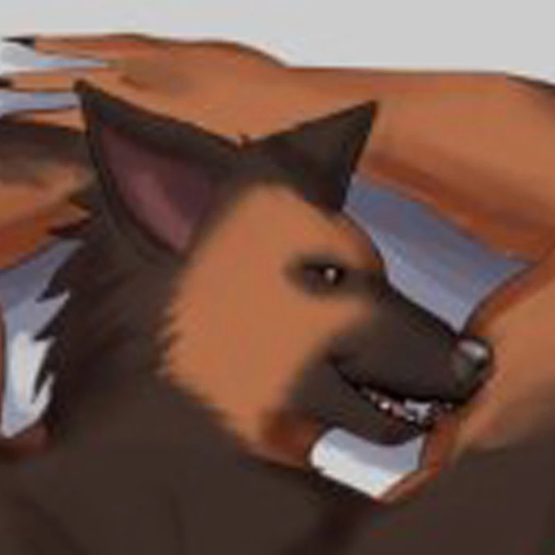 New Pattern Dakimakura Anime German Shepherd Furry Double-sided Print Life-size Body Pillow Cover Bedding Gifts