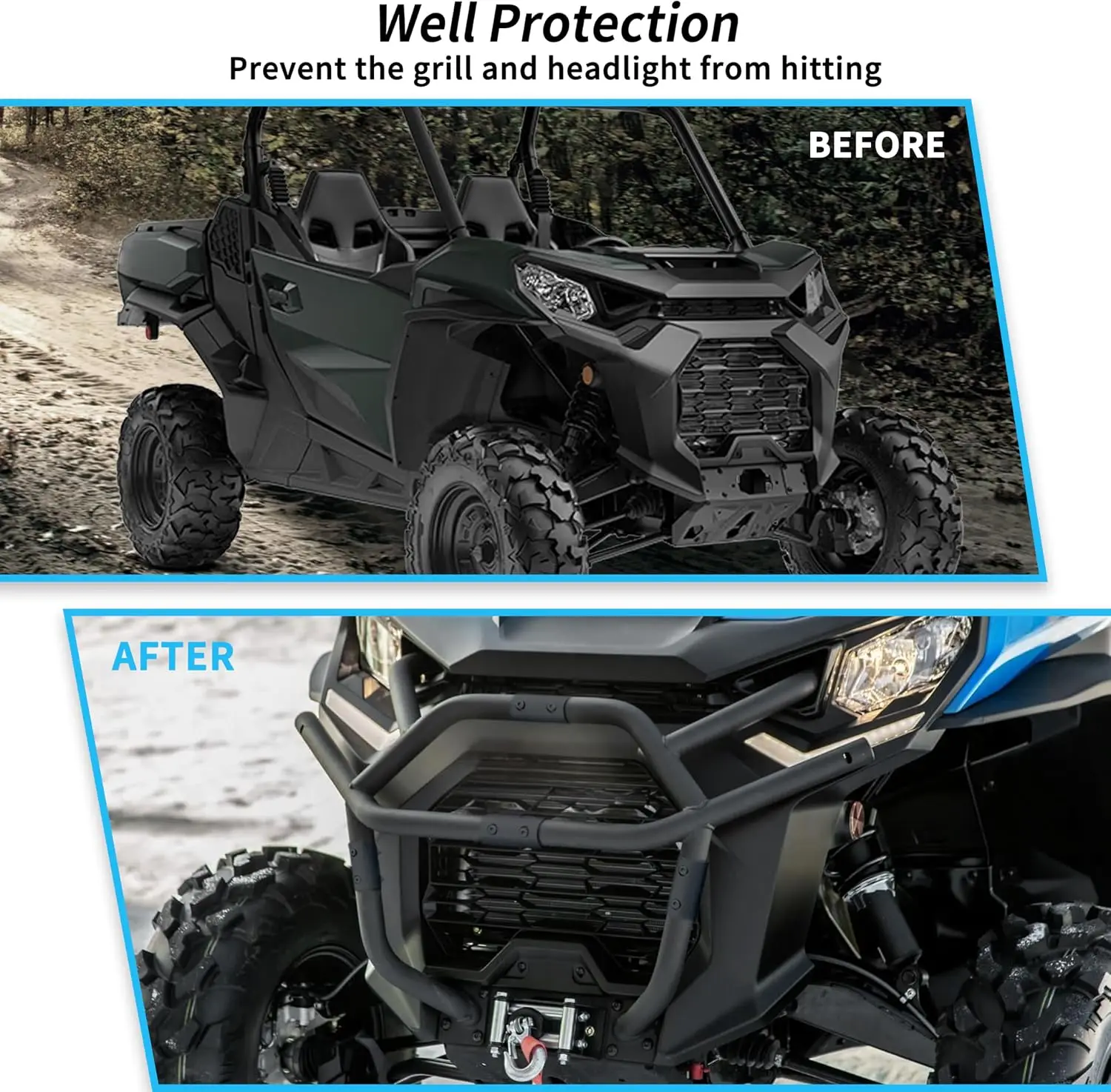 Xmr Front Bumper for Can Am Commander 1000R 700 MAX 2021-2026