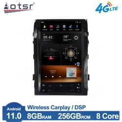 For TOYOTA LAND CRUISER 200 LC200 2008-2015 Vertical style Android 11 Car Player GPS Navigation DSP CarPlay 2 Din Radio Qualcomm