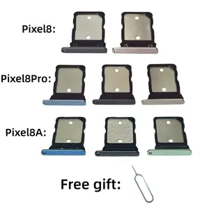 Bilashmart Pixel 8A SIM Card Adapter Tray chip slot drawer Holder Google Pixel8 Pixel8Pro Pixel8A SIM Card tray Slot card tray holder