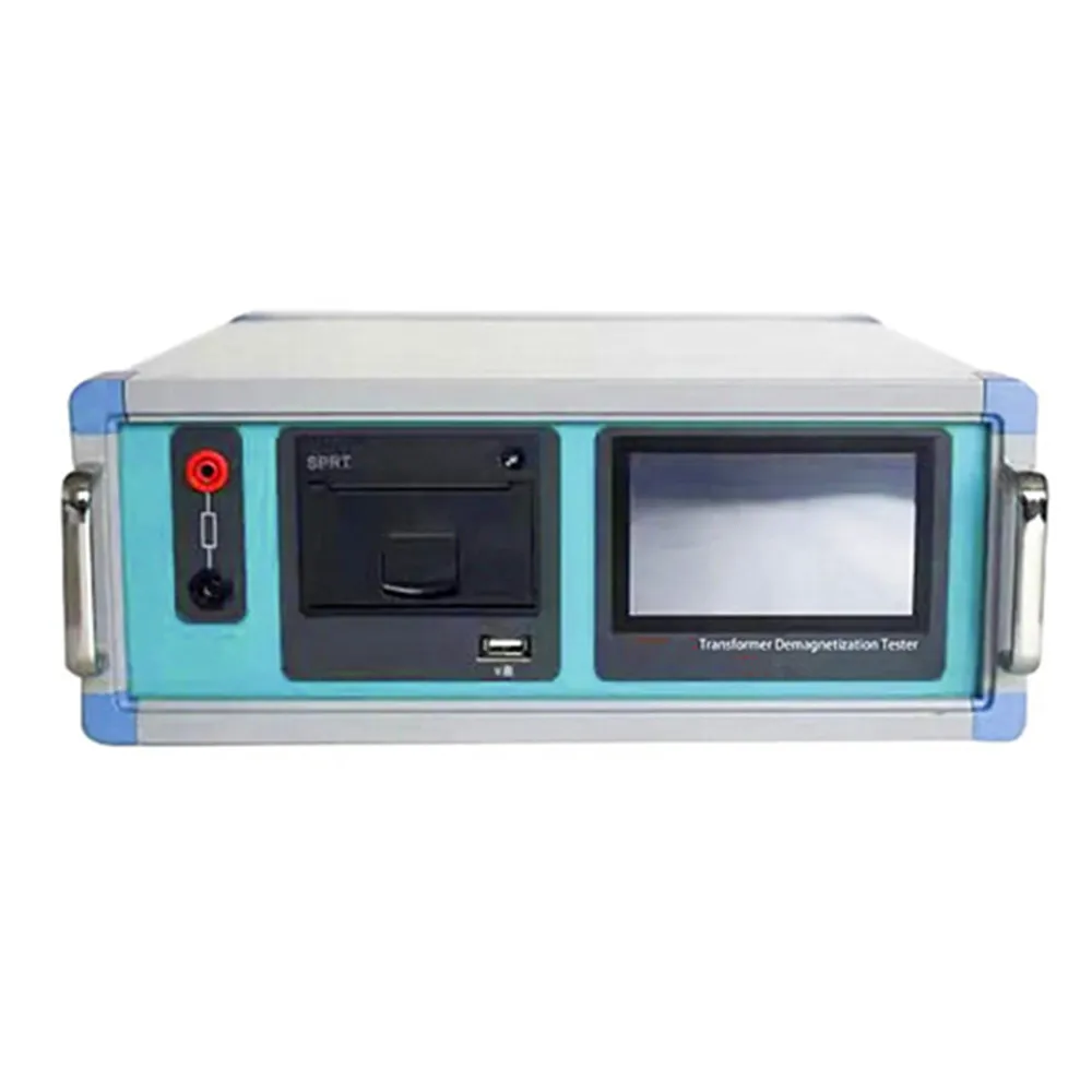 Portable Automatic Power Transformer Degaussing Instrument Transformer Field Discharge Degaussing Demagnetization Tester