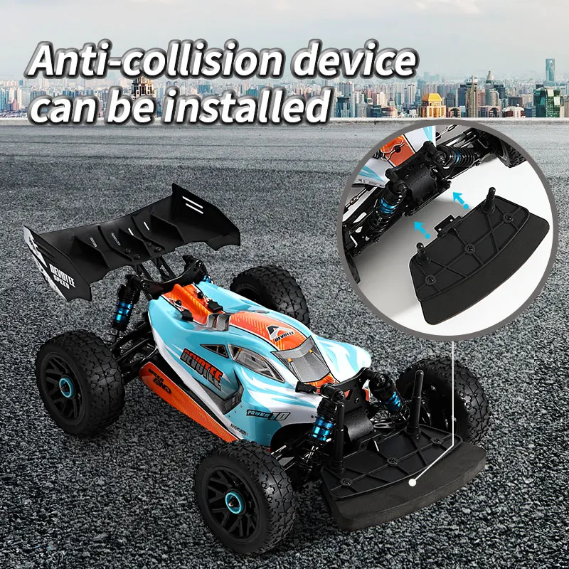 XDKJ-001 RC Cars 2 Batteries 95KM/H 4WD 3S Racing Car 1/14 Brushless High Speed Competitive Drift Remote Control Toys RC Cars