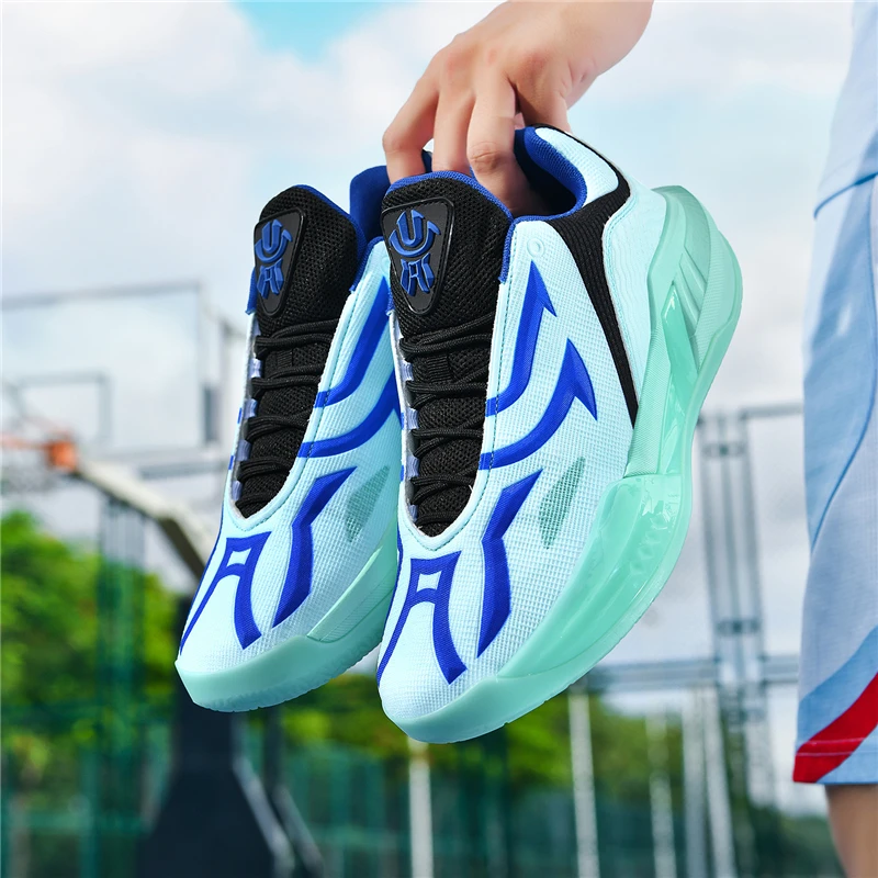 Good Quality Basketball Unisex Training Shoe Non-Slip Designer Sneakers for Couples Thick Soled Outdoor Training Shoes Men Women