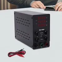 Lab Power Supply, LED Digital Display, Laboratory Power Supply Transformer Adjustable DC Power Supply (0-30V/0-10A) Power Supply