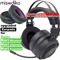 misodiko Upgraded Ear Pads Cushions Replacement for Razer Nari Wireless/ Essential/ Ultimate Gaming Headset