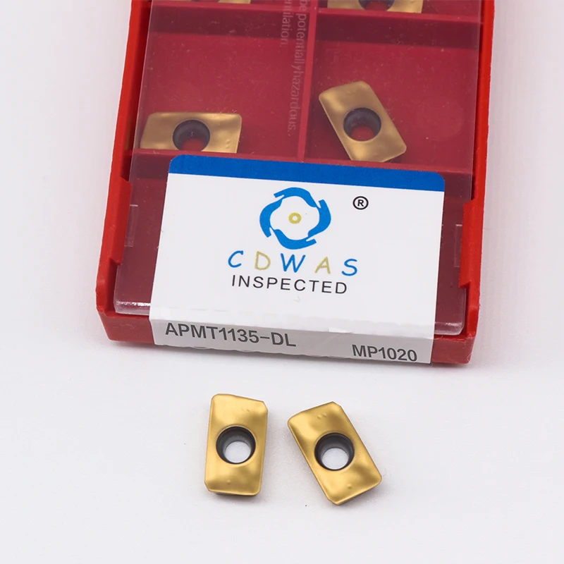 APMT1135 DL MP1020 Carbide Inserts High Quality Milling Turning Tool APMT 1135 Milling Series Blade CNC Lathe Tools For BAP300R