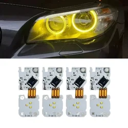Yellow LED Angel Eye Light Module DLR Board Chips for BMW F10 F11 F18 5 Series Daytime Running Lights 63117343876