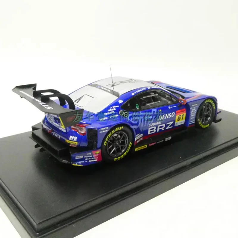 Diecast 1:43 Scale SUBARU BRZ SUPER GT300 2019 Racing Delicacy Alloy Car Model Static Metal Collectible Toy Holiday Gift