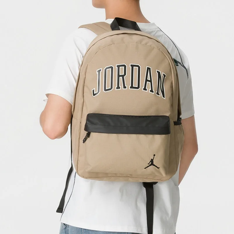 Nike Backpack Men's and Women's Bags Fashion Trend Sports Bag Outdoor Storage Student Backpack JD2633105AD-002