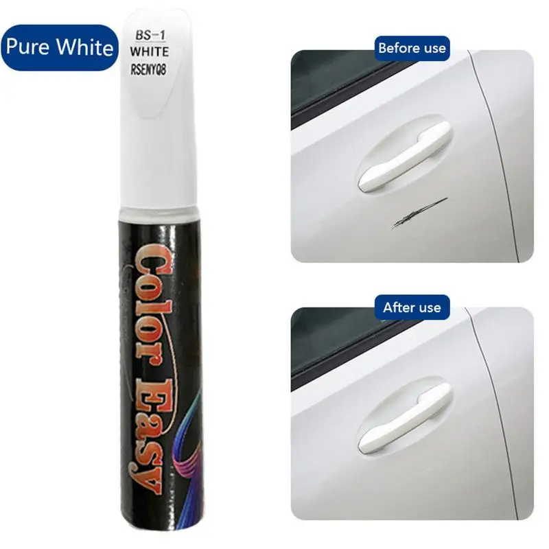 Car Scratch Repair Pen for Rust Prevention, Scratch Remover, Veículos Exterior, 12ml