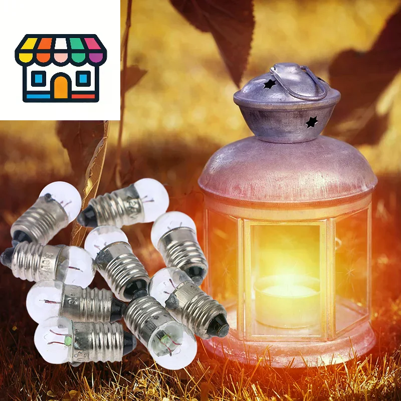 Miniature Round 1.5V 2.5V 3.8V Small Light Cannon For Student Experiment Small Light Bulbs Flashlight Bulb Beads