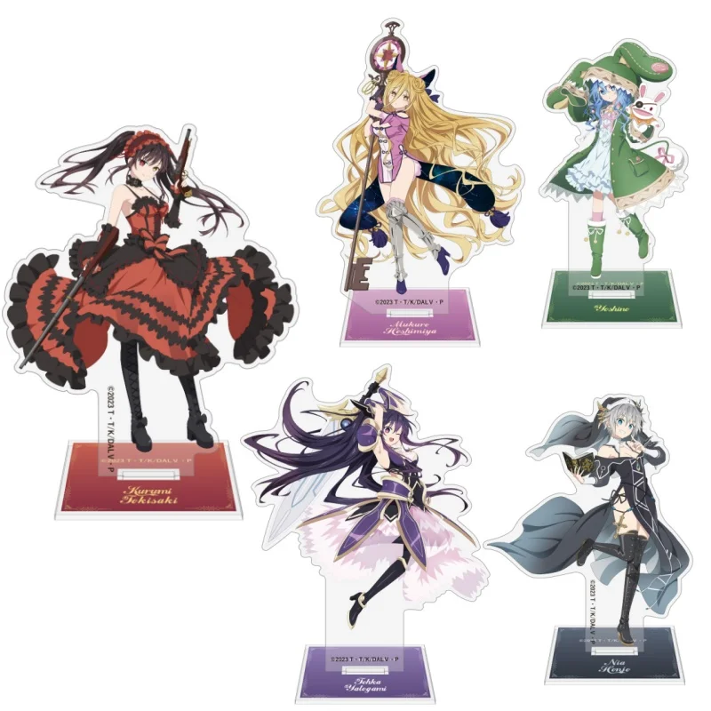 Hot Fantasy Battle Campus Anime DATE A LIVE V 15cm Acrylic Standing Sign Desktop Ornament Friends and Fans Festival Gifts