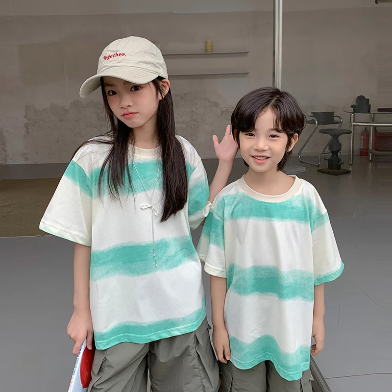 2026 New Summer Matching Family Outfit for Father Mother Son And Daughter Vacation T-shirt And Shorts Korean Family Look Clothes