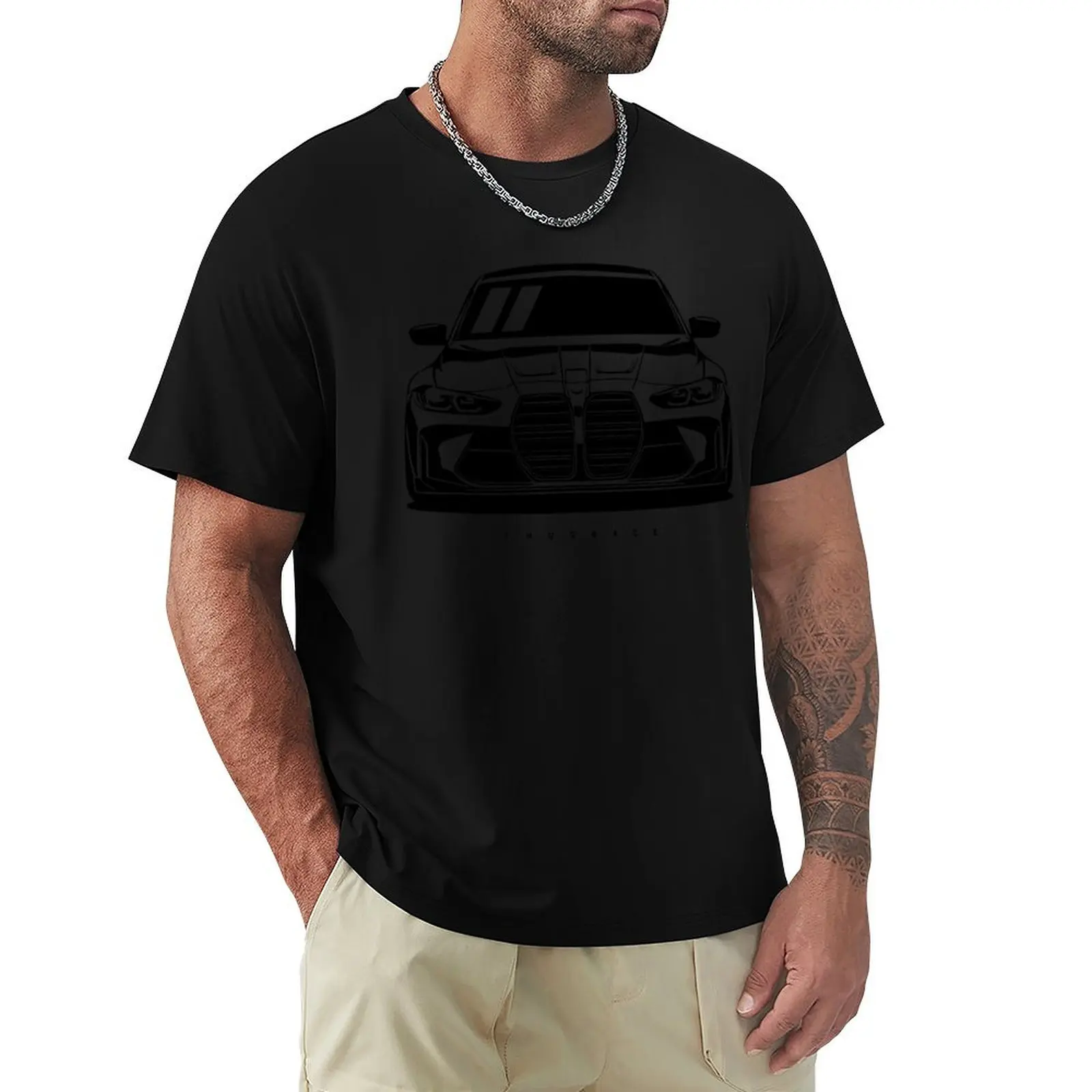 2020 3 Series Automotive Car Illustration T-Shirt Work Utility Short Sleeve Shirt