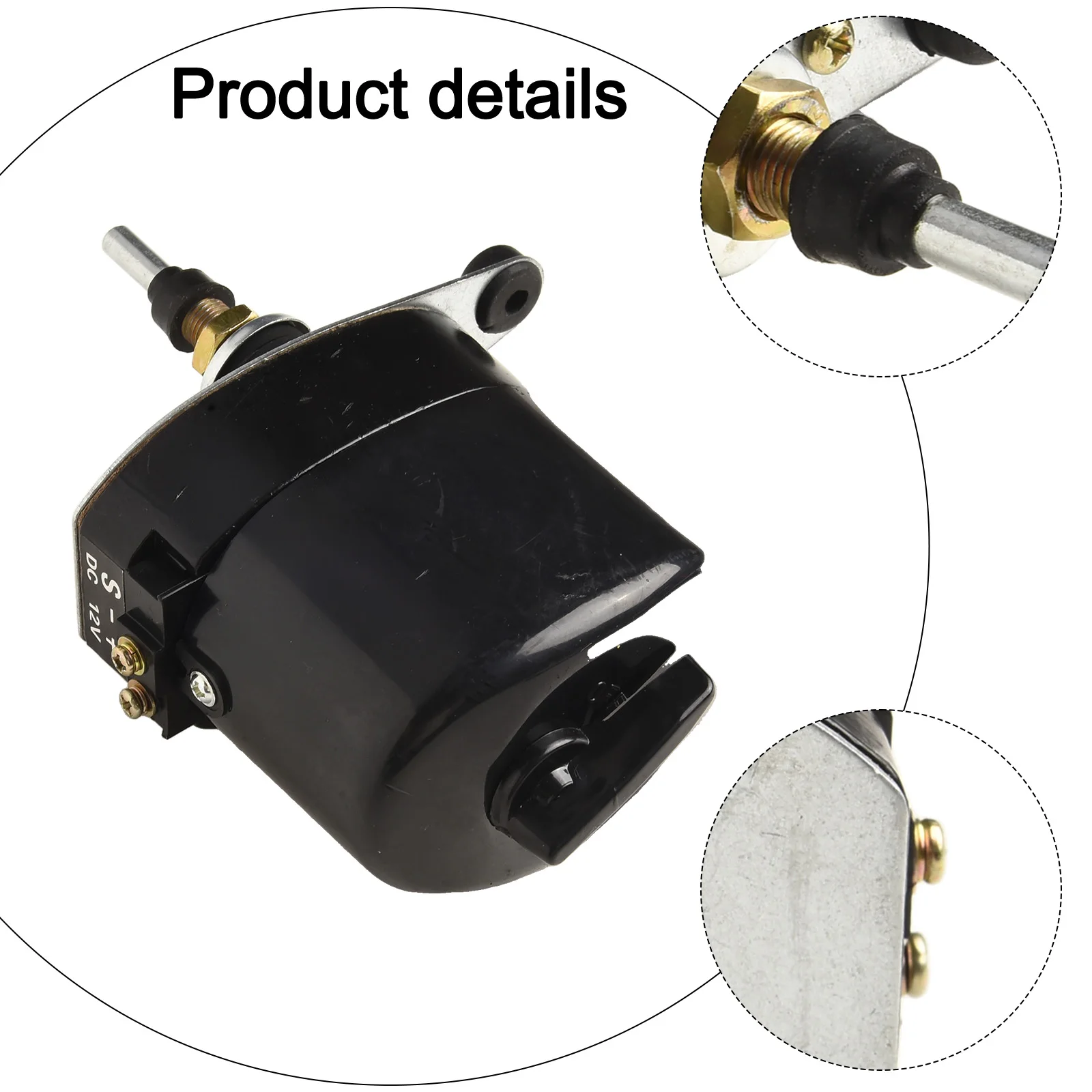 About 400 Mm V Windscreen Wiper Motor Front Rear Clear Visibility Complete Kit Easy Installation Efficient Performance