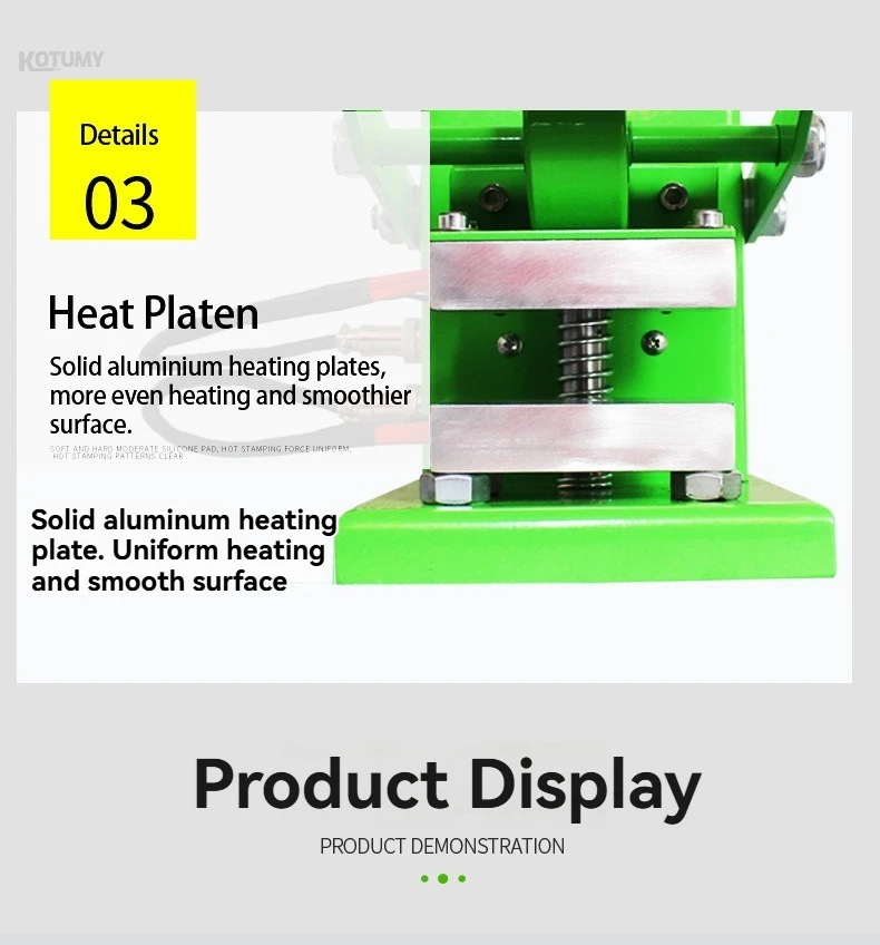 

Heat Transfer Small Upper and Lower Plate Press Heat Press Machine Easy to Operate Manual Pressing Machine