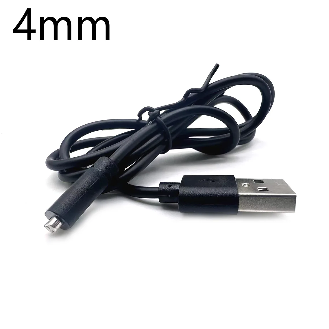 2pin Black White Magnetic Charging Cable Center Spacing 4mm Magnet Suction USB Power Charge